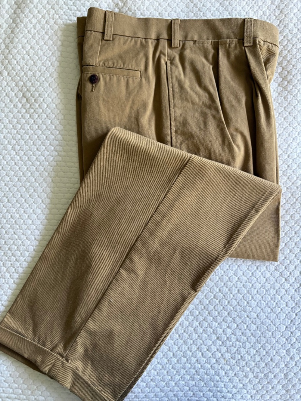 Orvis’s pleated-front twill Ultimate Khakis Pants